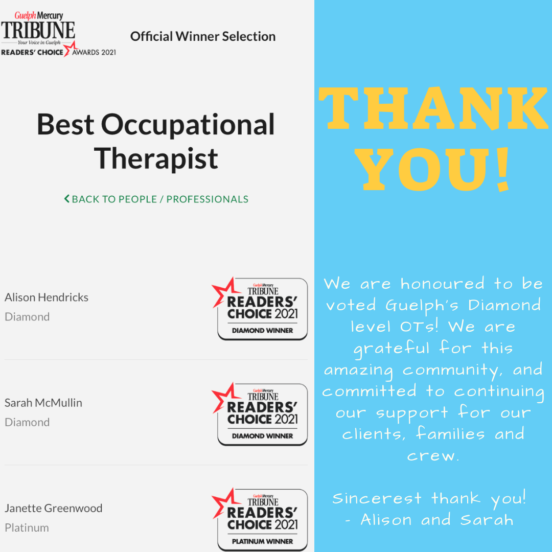 Reader Choice Award Best Occupational Therapist